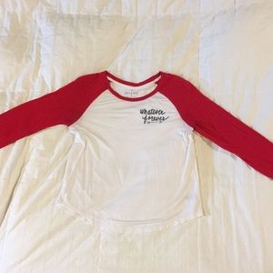 American Eagle Soft & Sexy Baseball Tee